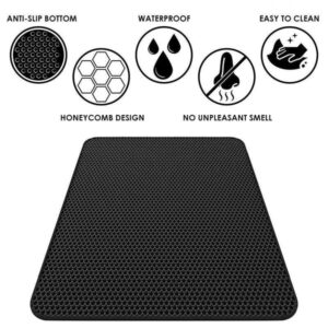 Non - Slip Cat Litter Mat