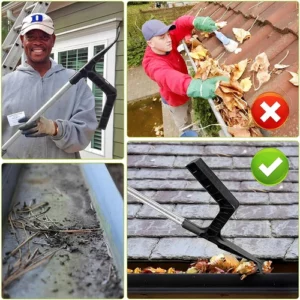 Multi-functional Gutter Cleaning Tool