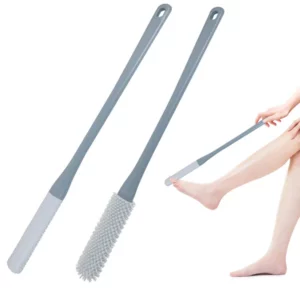 Long Handled Silicone Toe Cleaning Brush Dead Skin Remover