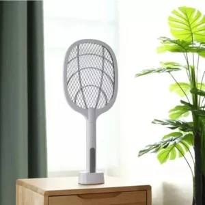 2-in-1 Electric Swatter & Night Mosquito Killing Lamp