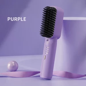 Portable Cordless Mini Hair Straightening Comb