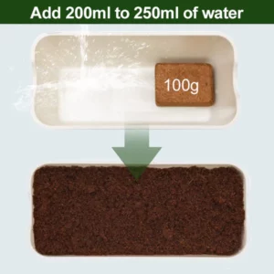 Organic Coconut Fiber Nutrient Soil for Plants