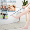 Long Handled Silicone Toe Cleaning Brush Dead Skin Remover