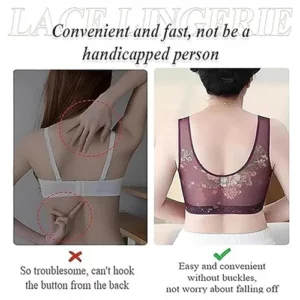 Ice Silk Lace Cooling Comfort Bra