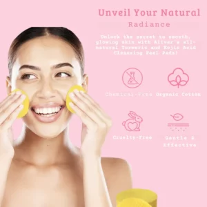 🎁LAST DAY 49% OFF🔥Turmeric Kojic Acid Cleansing Pads