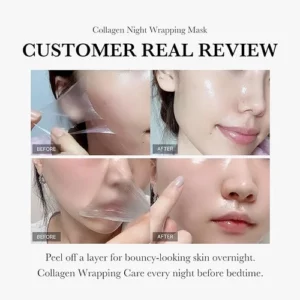 🔥Last Day BUY 1 GET 1 FREE🔥Collagen Night Wrapping Mask