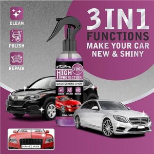 3 in 1 High Protection Quick Car Ceramic Coating Spray