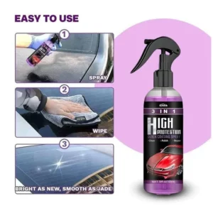 3 in 1 High Protection Quick Car Ceramic Coating Spray