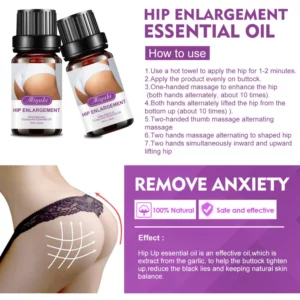 Butt Hip Enhancement Care Essential Oil Curve Lifting Essential Oil