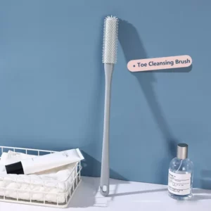 Long Handled Silicone Toe Cleaning Brush Dead Skin Remover