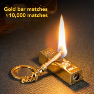 Multi-function Metal Keychain Matches can be Struck Tens of Thousands of Times