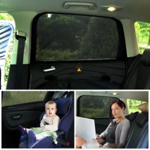 2PCS Breathable Mesh Car Window Shades