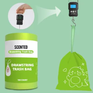 Dewormed Wormwood Scent Drawstring Trash Bag