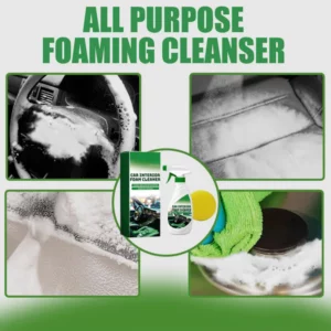 Effective Car Interior Foam Cleaner with Sponge