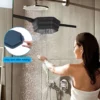 Folding cold therapy silicone shower