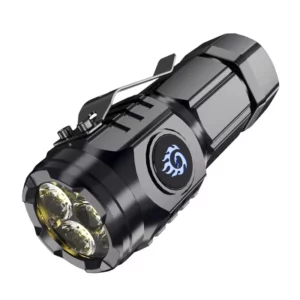 German Three-eyed Monster Mini Flash Super Power Flashlight