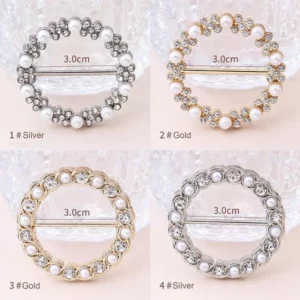 [Compre 1 Obtenga 1 Gratis] Classic All-match Pearl Rhinestone Buckles