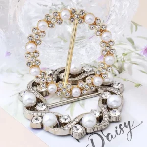 [Compre 1 Obtenga 1 Gratis] Classic All-match Pearl Rhinestone Buckles