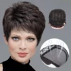 Natural Fluffy Women’s Short Straight Wig