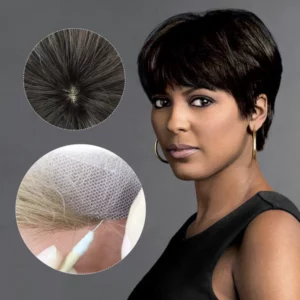 Natural Fluffy Women’s Short Straight Wig