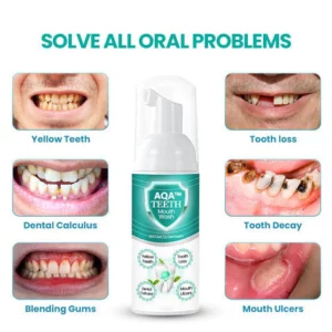 AQA™ NEW TEETH Mouthwash - Solve all Oral Problems