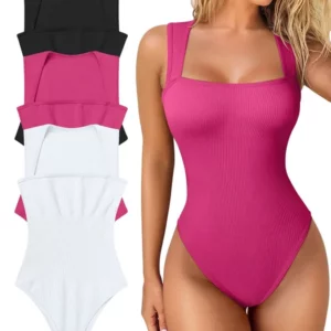 Ärmellose Tanktops-Bodysuits mit Bauchkontrolle