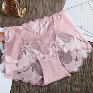 Ladies Silk Lace Handmade Underwear