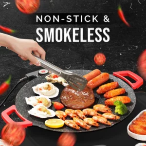 Non-Stick Electric Indoor Grill Pan