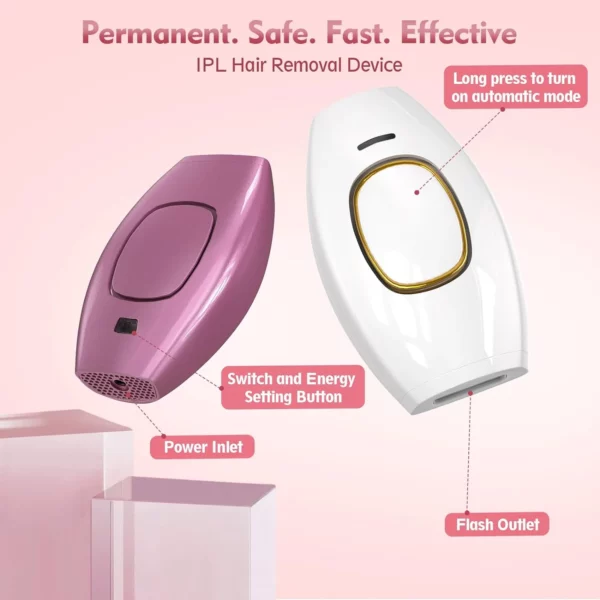 IPL Laser Hair Remover - Permanent hair removal solution