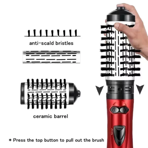 49% OFF!! 3-in-1 Hot Air Styler and Rotating Hair Dryer for Dry hair, curl hair, straighten hair