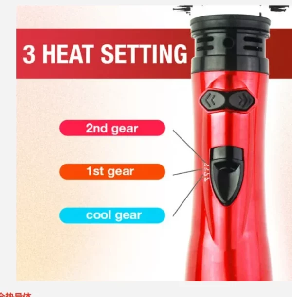 49% OFF!! 3-in-1 Hot Air Styler and Rotating Hair Dryer for Dry hair, curl hair, straighten hair