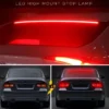 New external carbon fiber pattern car tail LED streamer light