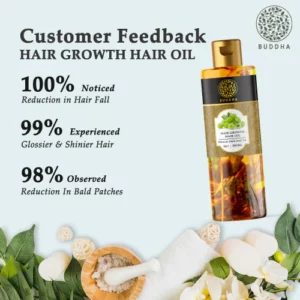 Hair Regrowth Oil - 100% Ayush Certified - Volumizing Oil