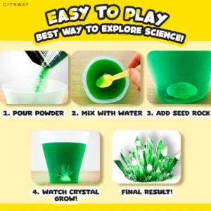 Cithway™ Fun Magic Crystal Growing Science Kit