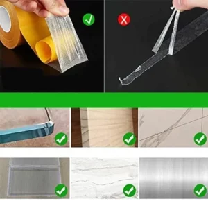 Super Sticky Resistente Clear Tape