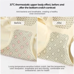 Ice Silk Ion Fibre Repair Shaping Shorts, Tummy Control Underpants