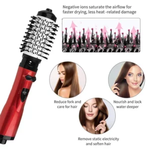 49% OFF!! 3-in-1 Hot Air Styler and Rotating Hair Dryer for Dry hair, curl hair, straighten hair