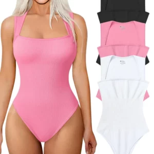 Ärmellose Tanktops-Bodysuits mit Bauchkontrolle