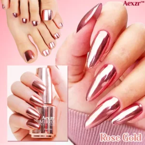 Aexzr™ Stunning Metallic Mirror Toenails Polish