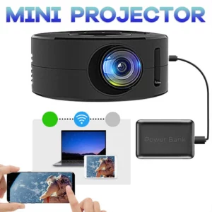 Mini proyector portátil compatible Cine en casa