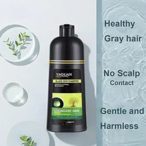 Plantebaseret shampoo til grå hårfarve