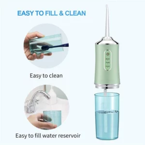 Portable Oral Irrigator Water Flosser