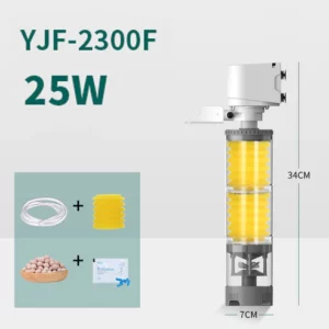 Filtro eléctrico silencioso para acuarios