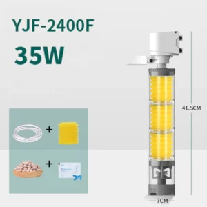 Filtro eléctrico silencioso para acuarios