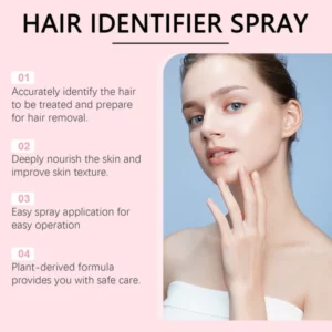 Hair Identifier Spray-Make your face as smooth as a peeled egg