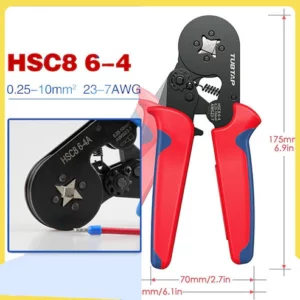 Ratchet Tubular Terminal Wire Crimpers Set