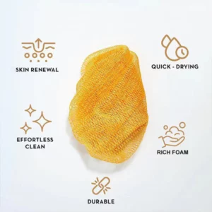 Effective Exfoliating Net Bath Sponge