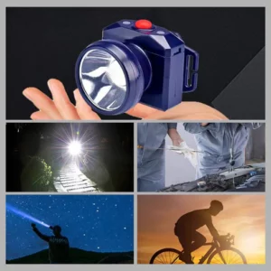 Portable Lightweight Waterproof Outdoor Headlamp with Headband