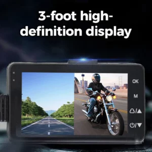 HD Waterproof Motorcycle Dash Cam