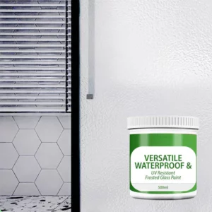 Versatile Waterproof & UV Resistant Frosted Glass Paint